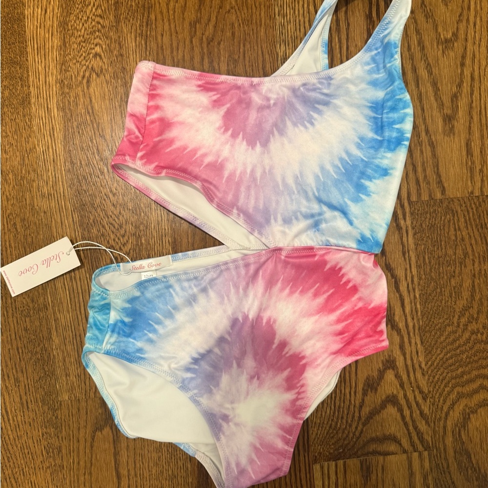 Stella Cove girl swim nwt size 12 year girls